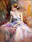 Dreams Paintings - Velvet Dream by Anna Razumovskaya